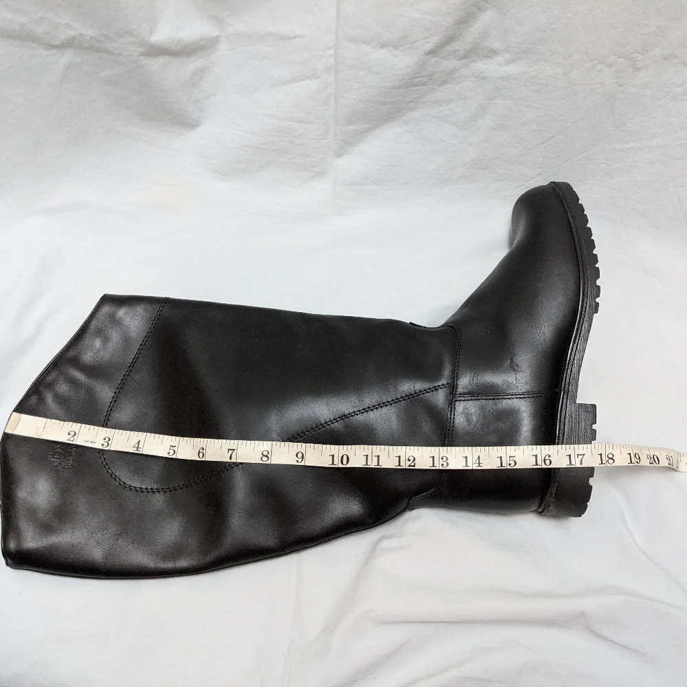 Blondo Women's Knee-High Insulated Leather Boots Size 11